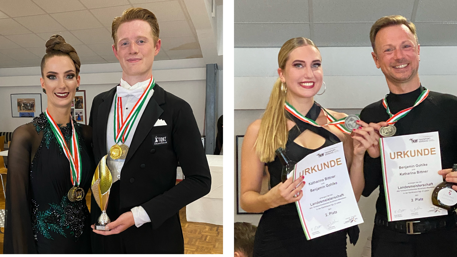 Erster Start, erster Titel – Stephan Kampsmeyer und Friederike Husemann sind Landesmeister