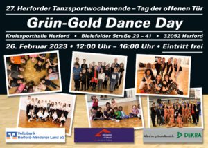 27. Herforder Tanzsportwochenende / Grün-Gold Dance Day @ Kreissporthalle Herford