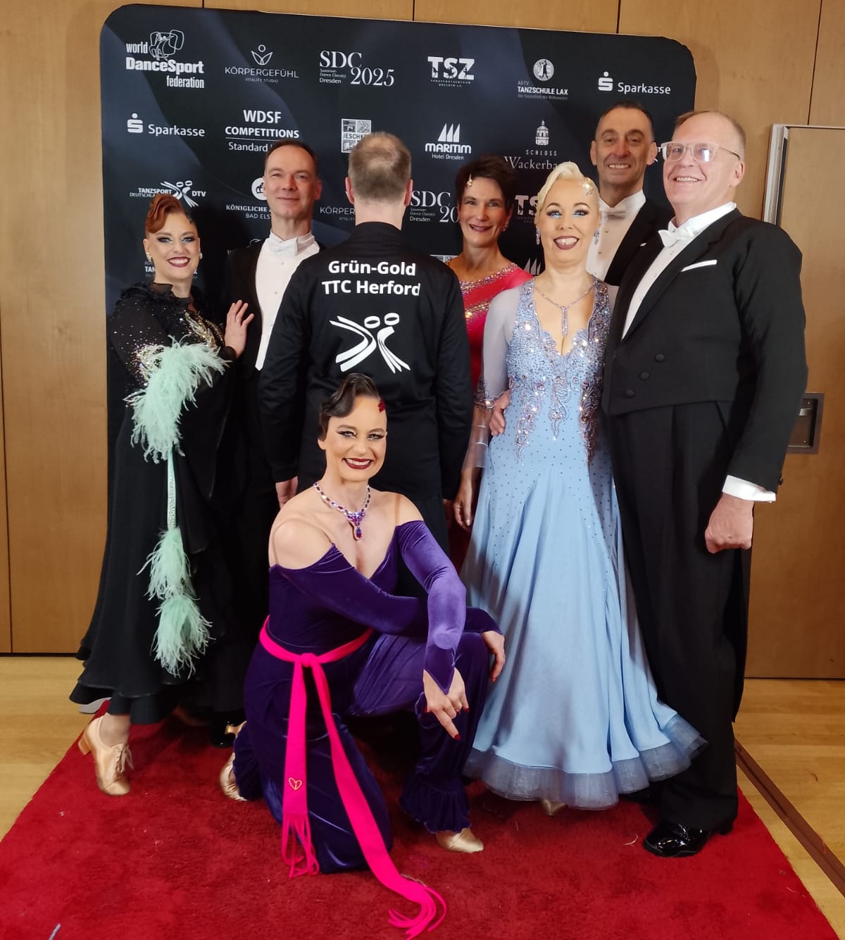 Grün-Gold TTC Herford erfolgreich bei den Saxonian Dance Classics in Dresden